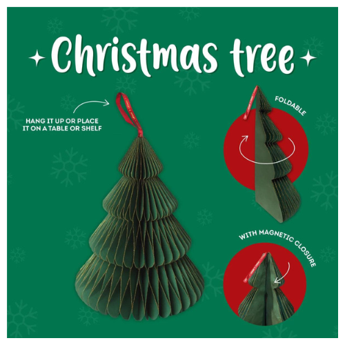 LEGAMI Foldable Paper Christmas Tree