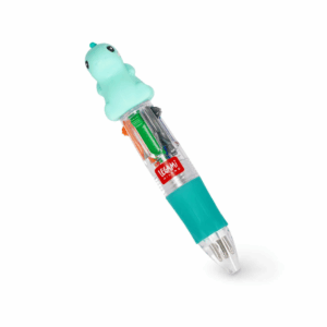 LEGAMI - Mini Penna a Sfera 4 Colori - Dino - Mini Magic Rainbow