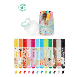 LEGAMI - Set di 12 Pennarelli - Teddy Friends