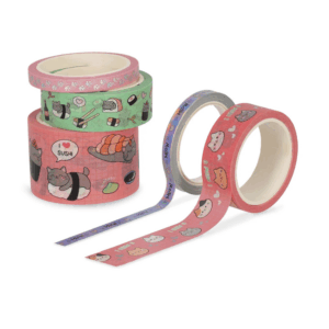 LEGAMI - Set di 5 Nastri Adesivi Decorativi di Carta - Tape By Tape