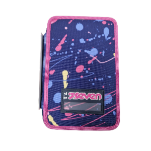 ASTUCCIO Seven® 3 ZIP - schizzi colore girl